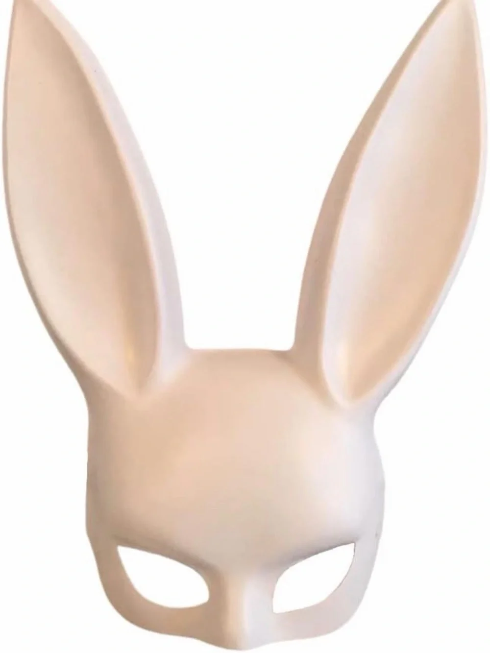 Adult Pink and white Bunny Masks - set of two